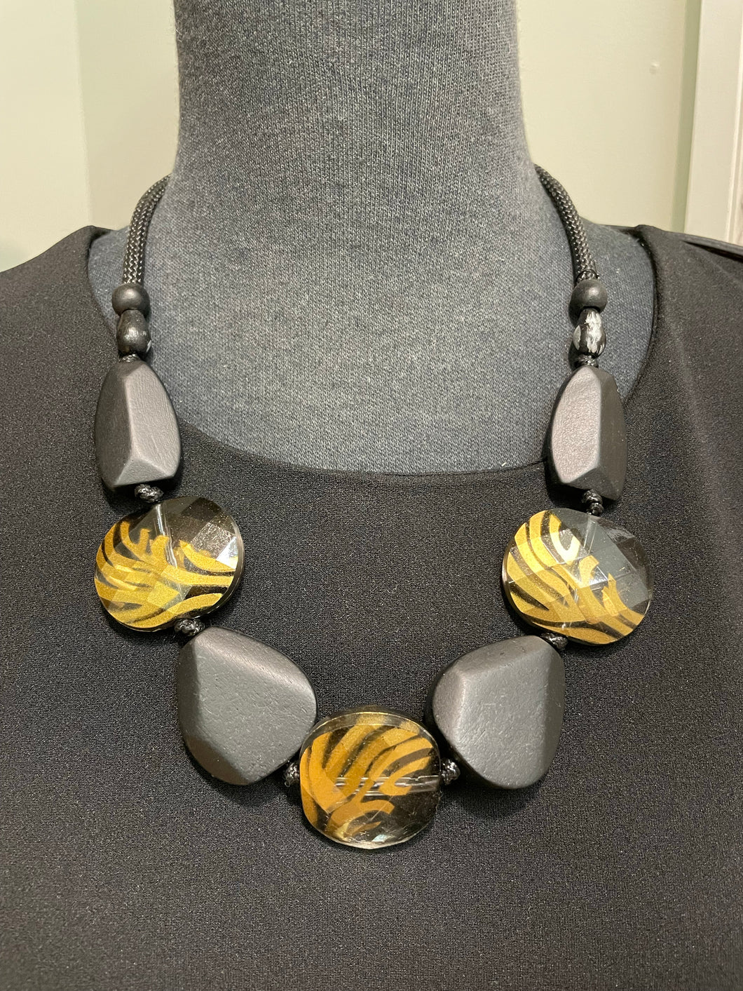 Black and Gold Necklaces