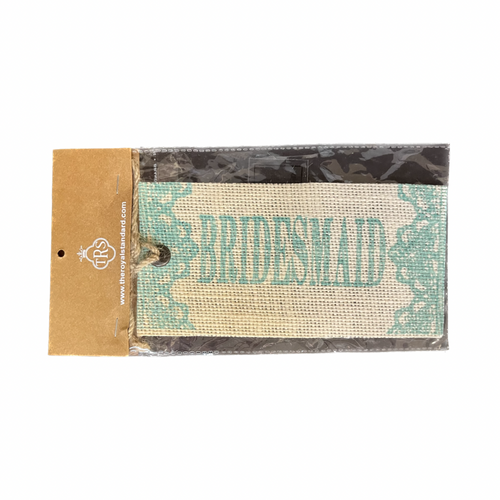 Burlap Bridesmaid Tag