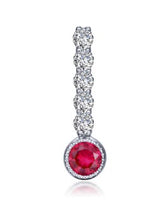Load image into Gallery viewer, Birthstone Love Pendants