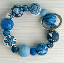 Load image into Gallery viewer, Small Clay Bead Keychains - Asst. Colors