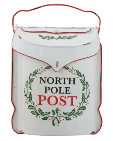 Embossed Tin North Pole Post