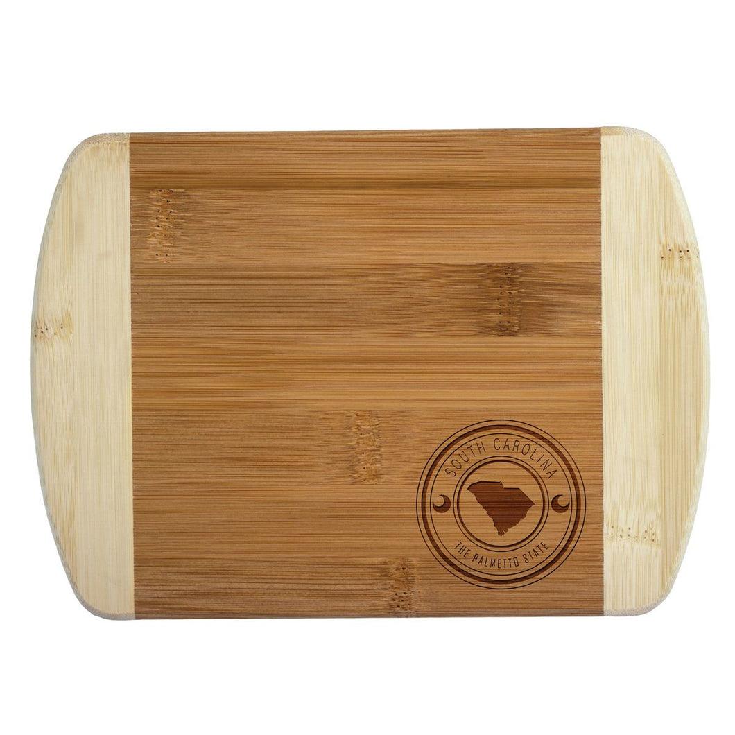 South Carolina State Stamp 8-inch Cutting and Serving Board