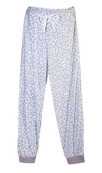Taupe Leopard Joggers