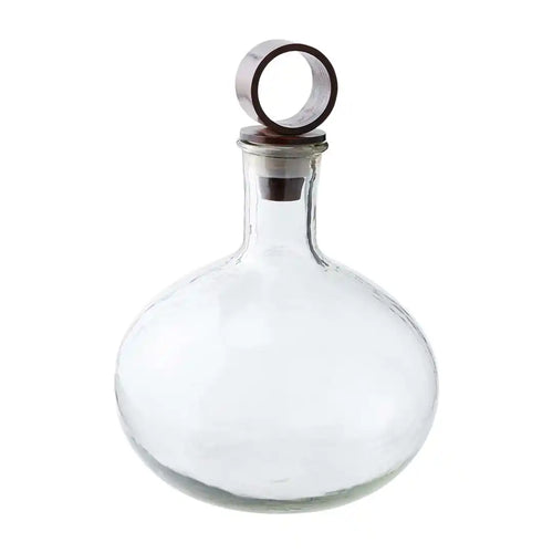Textured Glass Decanter
