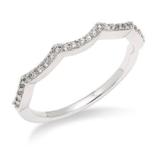 Load image into Gallery viewer, 10KT White Gold 1/4CT(52) Diamond Cluster Halo Engagement Ring