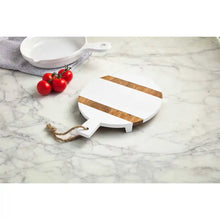 Load image into Gallery viewer, White Wood Trivet