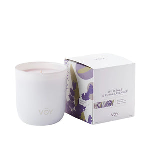 Wild Sage & Royal Lavender 8oz. Candle