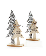 Load image into Gallery viewer, Wood Tree Silhouette